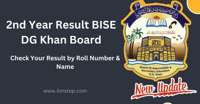 2nd Year Result 2023 BISE DG Khan Board