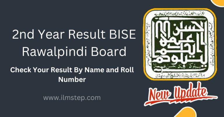 2nd Year Result 2023 BISE Rawalpindi Board